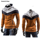 Mens Patchwork Hoodie - 6 x Styles