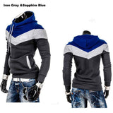 Mens Patchwork Hoodie - 6 x Styles