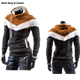 Mens Patchwork Hoodie - 6 x Styles