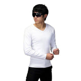 Mens Slim Fit V-Neck - 3 x Colours