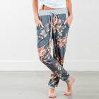 Floral Printed Tapered Leg Pants