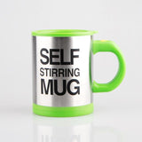 Self Stirring Coffee Mug 4 x Colours