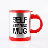 Self Stirring Coffee Mug 4 x Colours